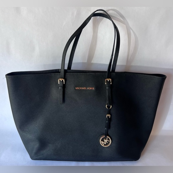 Michael Kors Black Tote Bag‎ - Picture 1 of 10